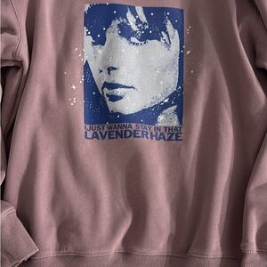 Lavender Haze Graphic Sweatshirt